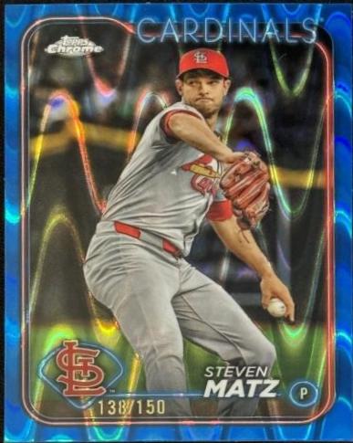 Steven Matz [Blue Foilboard] #US329