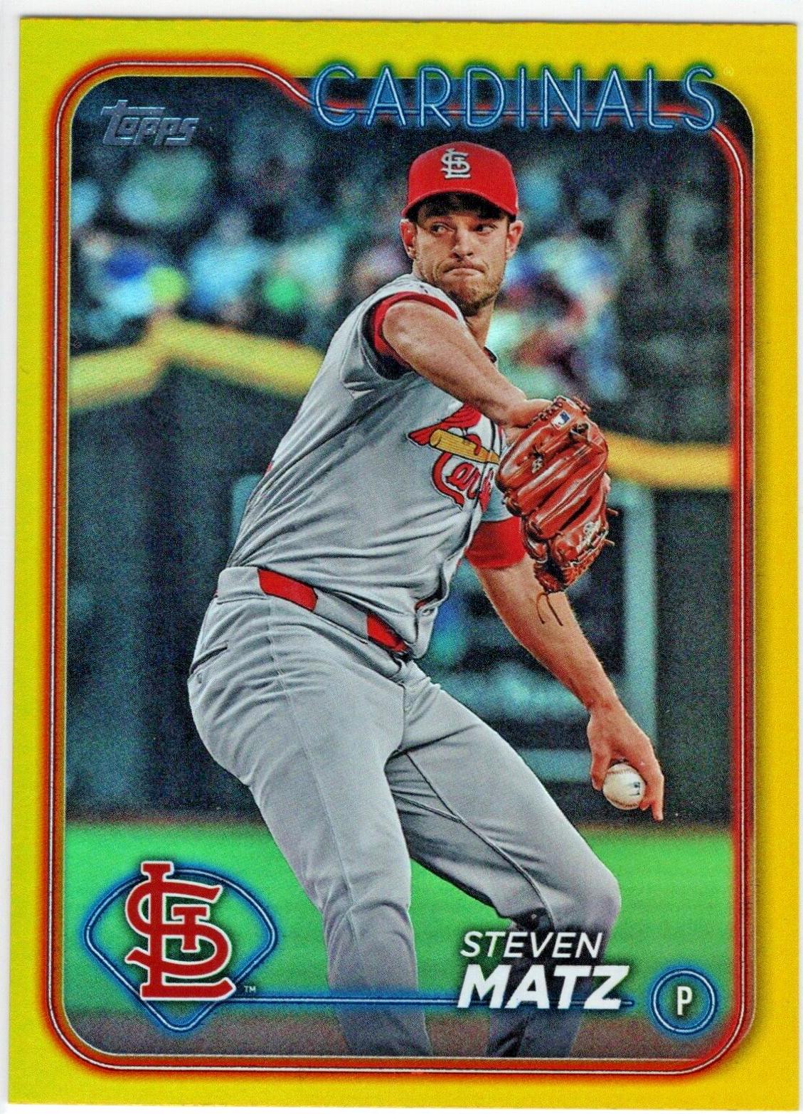 Steven Matz [Yellow Rainbow Foil] #US329