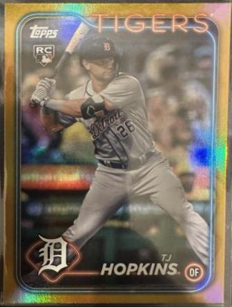 TJ Hopkins [Gold Rainbow Foil] #US311