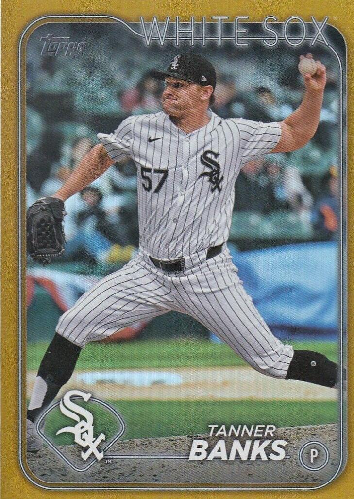 Tanner Banks [Gold Rainbow Foil] #US129