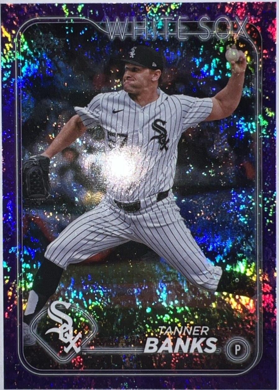 Tanner Banks [Purple Foilboard] #US129