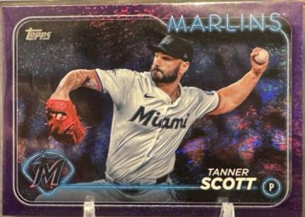 Tanner Scott [Purple Foilboard] #US237