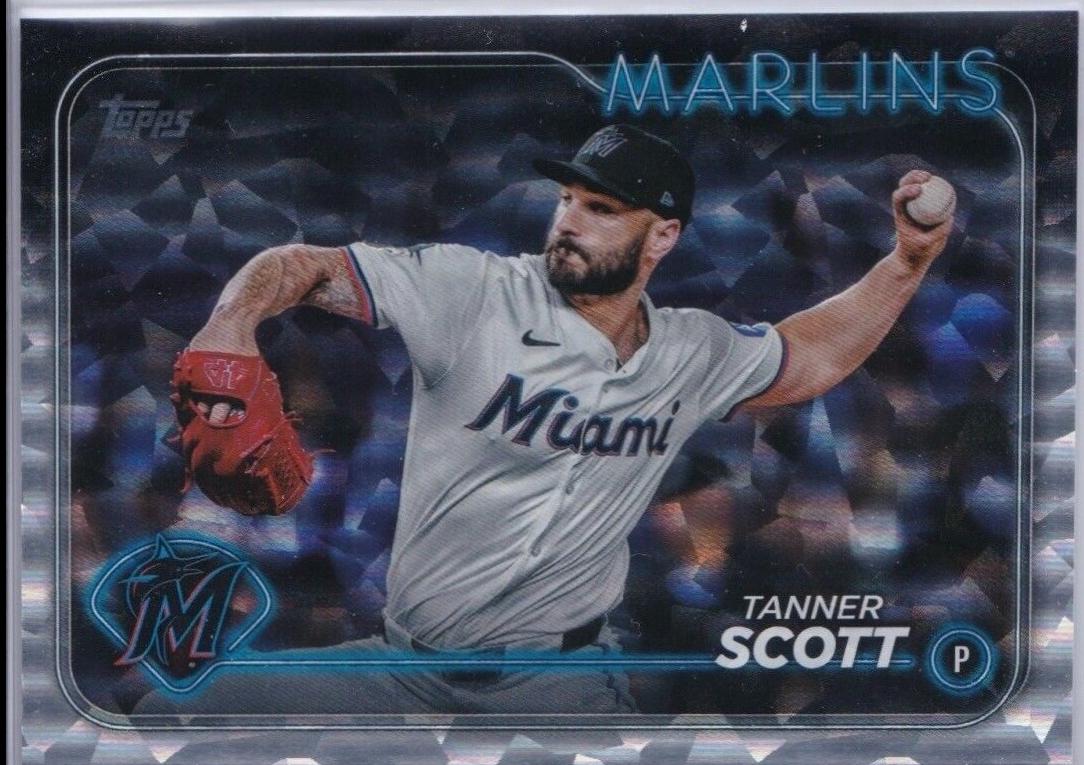 Tanner Scott [Silver Crackle Foilboard] #US237