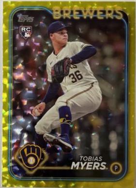 Tobias Myers [Yellow Crackle Foilboard] #US299