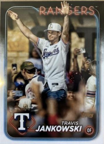 Travis Jankowski [Golden Mirror Image Variation] #US190