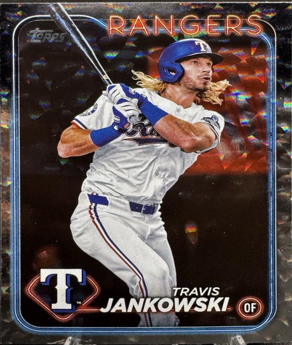 Travis Jankowski [Silver Crackle Foilboard] #US190