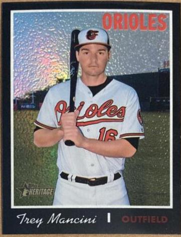 Trey Mancini [Chrome Black Refractor] #THC-428