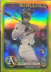 Tyler Soderstrom [Yellow Rainbow Foil] #US116