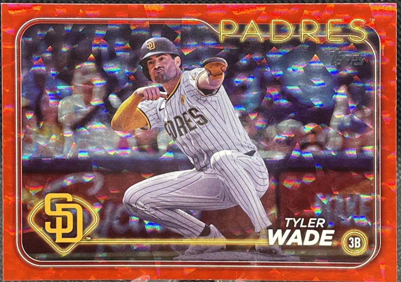 Tyler Wade [Red Crackle Foilboard] #US266