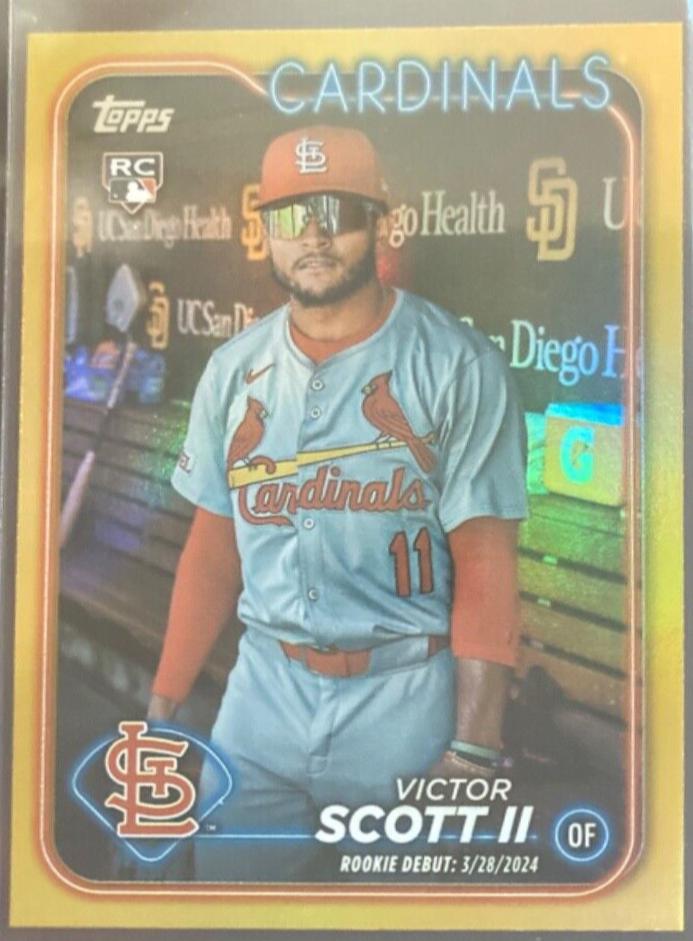 Victor Scott II [Gold Rainbow Foil] #US77