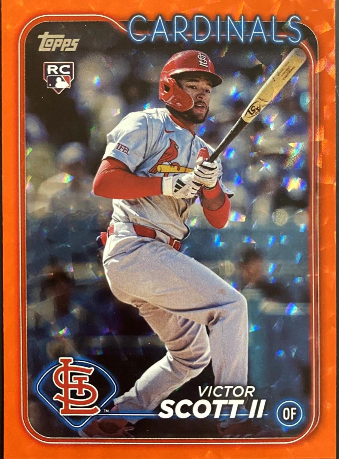 Victor Scott II [Orange Crackle Foilboard] #US2