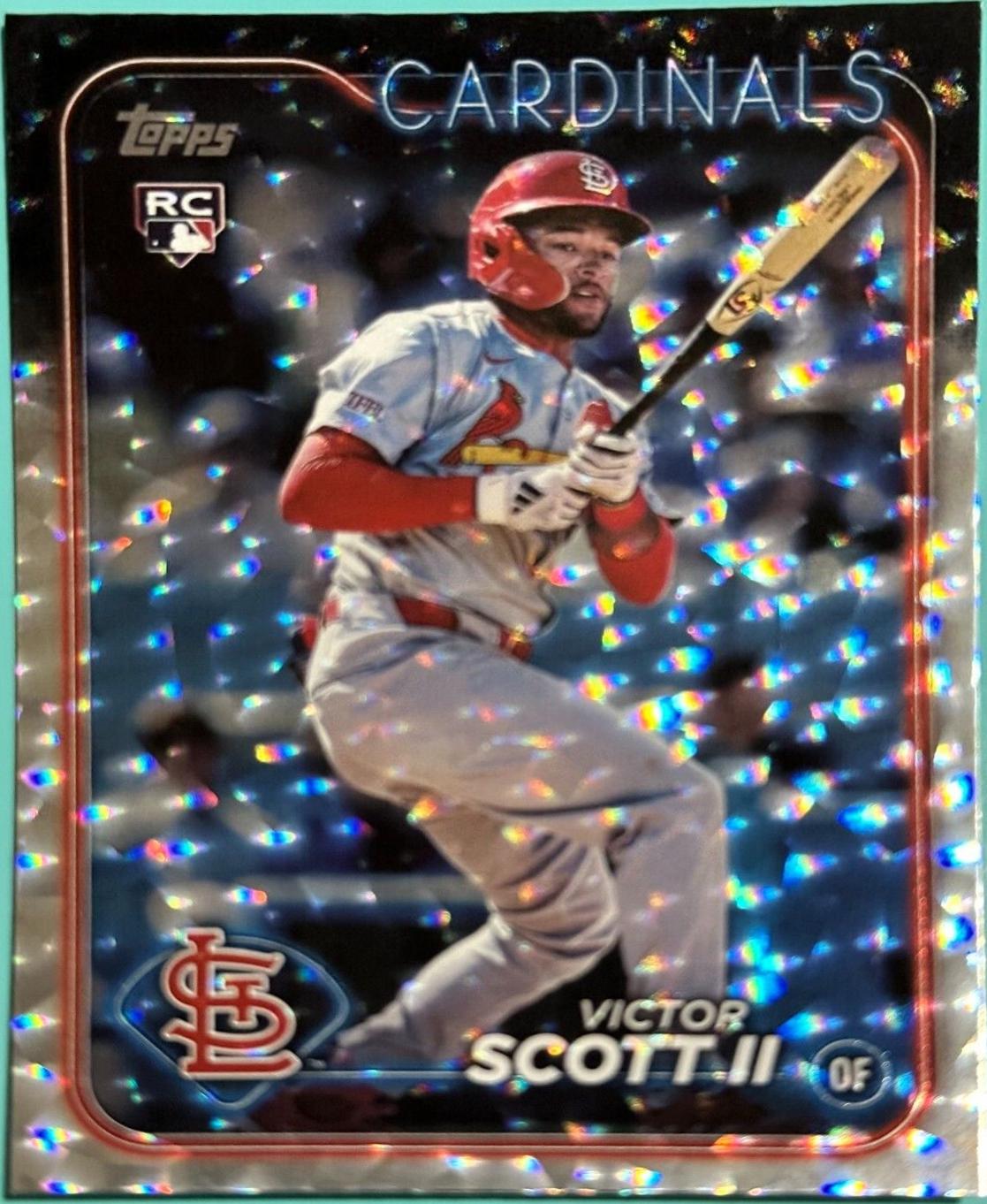 Victor Scott II [Silver Crackle Foilboard] #US2