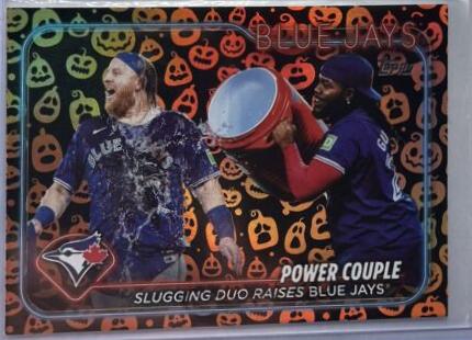 Vladimir Guerrero Jr. & Justin Turner [Jack O Lantern] #US63