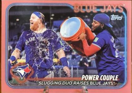 Vladimir Guerrero Jr. & Justin Turner [Mother's Day Hot Pink] #US63