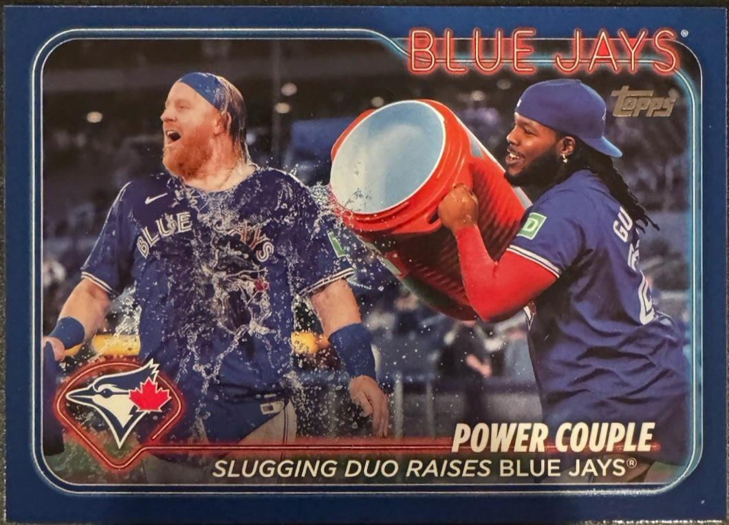 Vladimir Guerrero Jr. & Justin Turner [Royal Blue] #US63