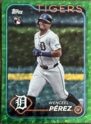 Wenceel Perez [Green Crackle Foilboard] #US233