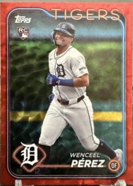 Wenceel Perez [Red Crackle Foilboard] #US233