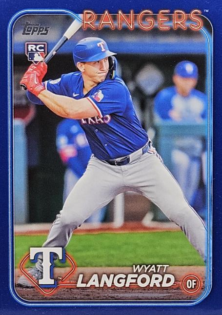 Wyatt Langford [Royal Blue] #US151