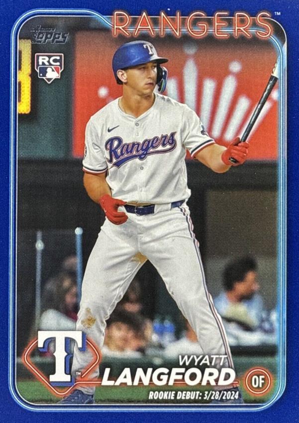 Wyatt Langford [Royal Blue] #US341