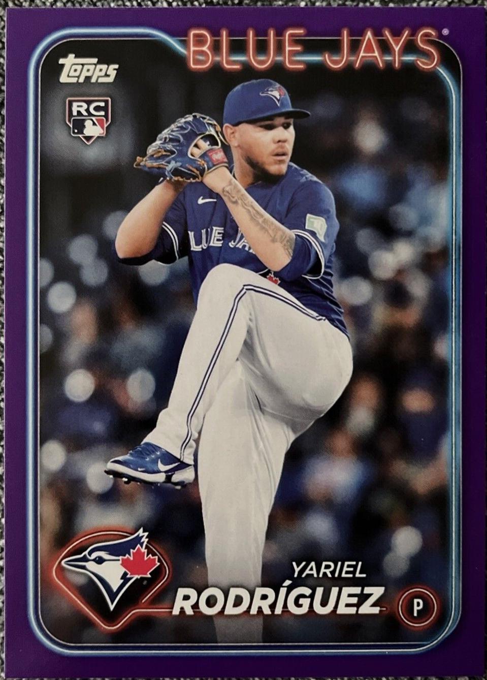 Yariel Rodriguez [Purple Foilboard] #US317
