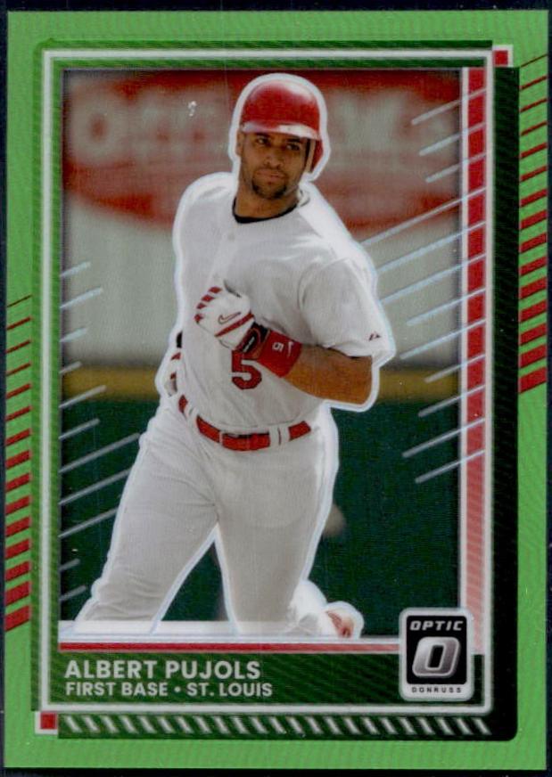 Albert Pujols [Lime Green Optic] #6