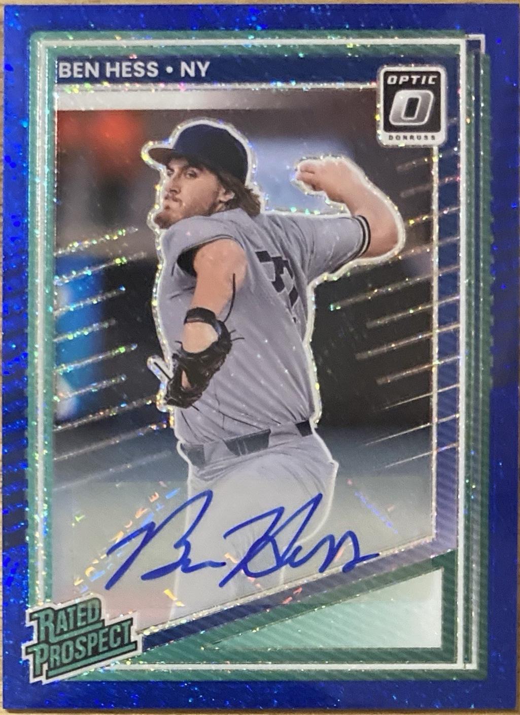 Ben Hess [Blue Glitter Optic Signature] #184