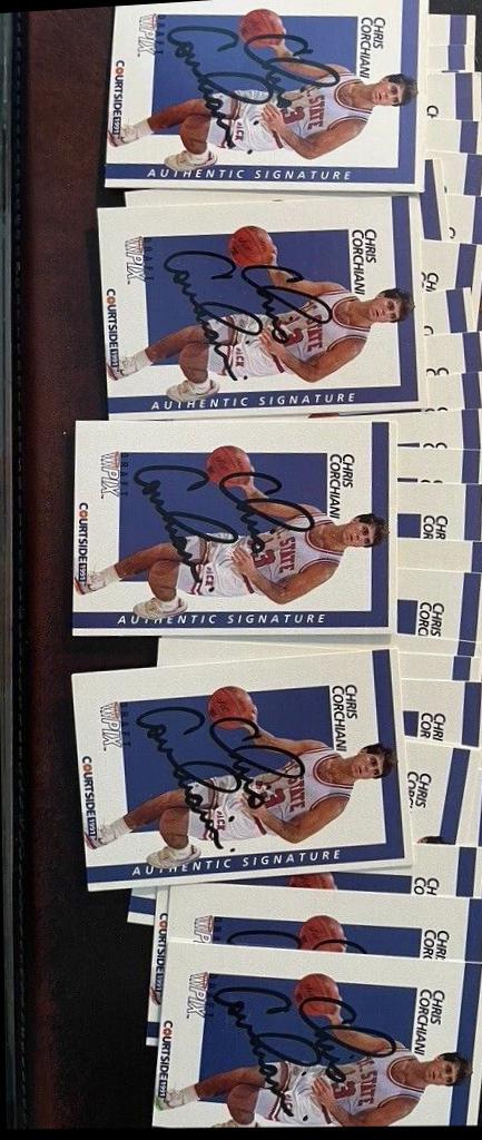 Chris Corchiani [Autograph] #13