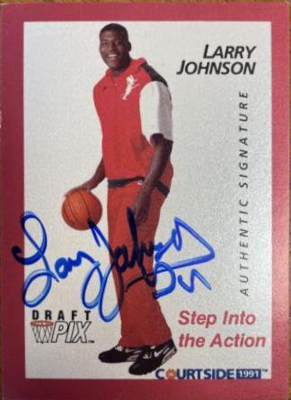 Larry Johnson [Autograph] #45