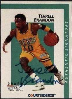 Terrell Brandon [Autograph] #6