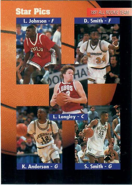 1991 All Rookie Team #60