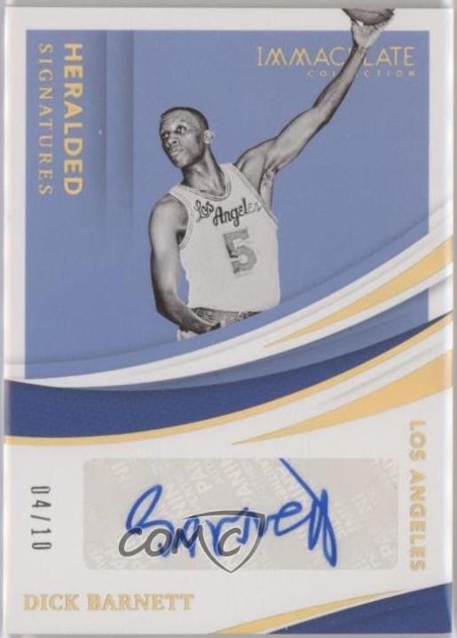 Dick Barnett [Gold] #HS-DBA
