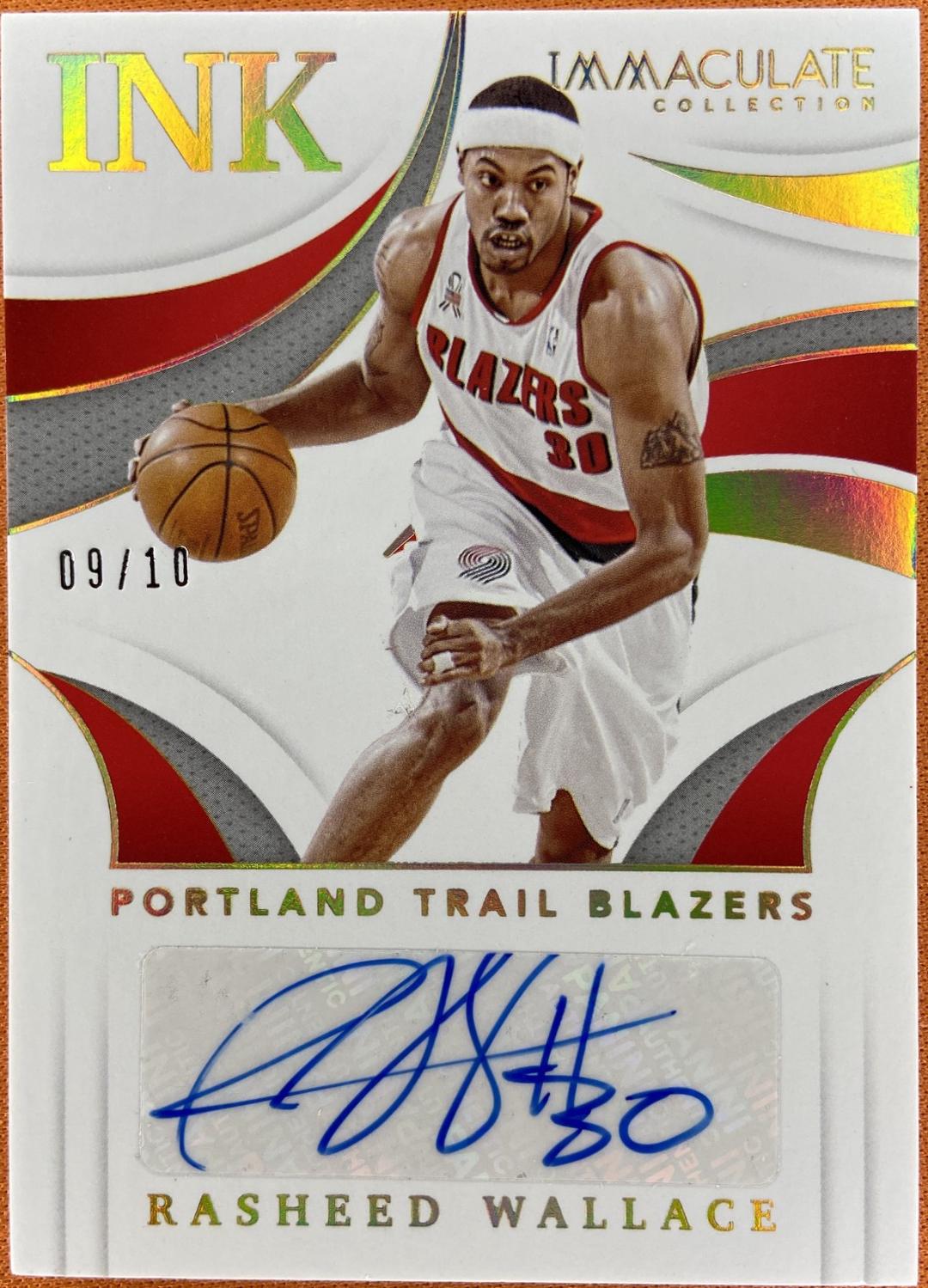 Rasheed Wallace [Gold] #II-RWL