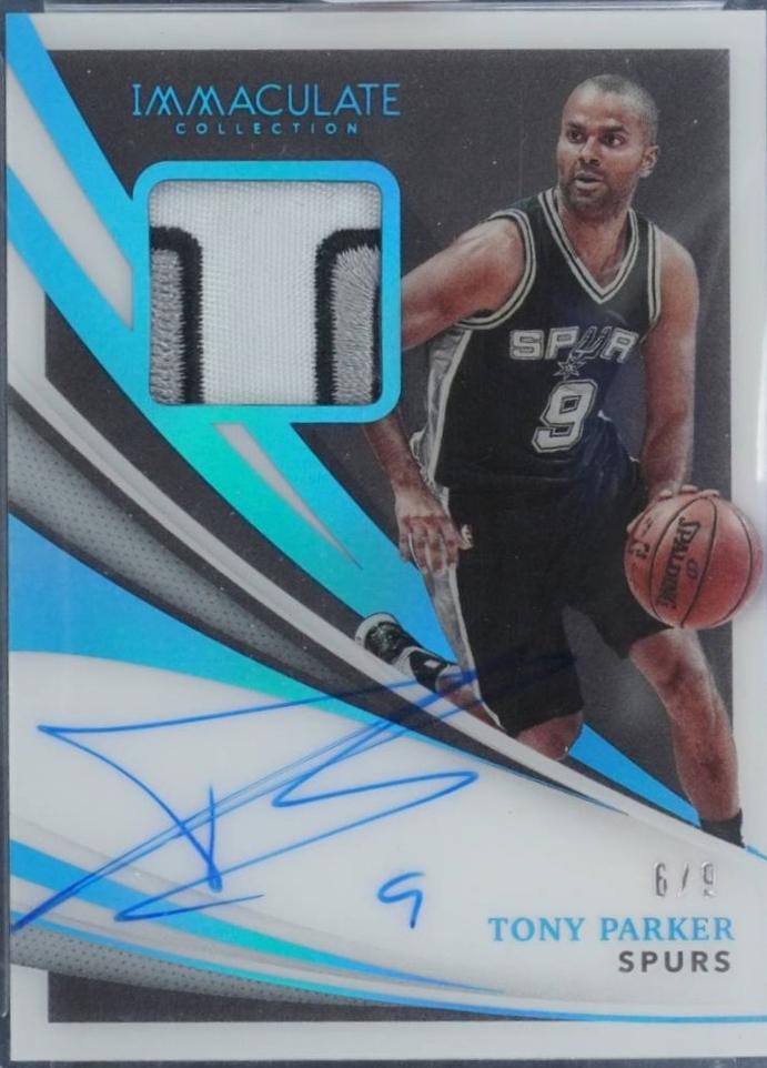 Tony Parker [Jersey Number] #PA-TPK