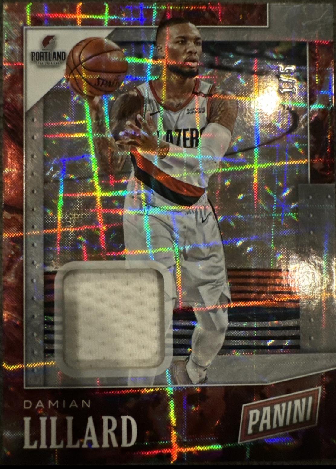 Damian Lillard [Relic HyperPlaid] #20