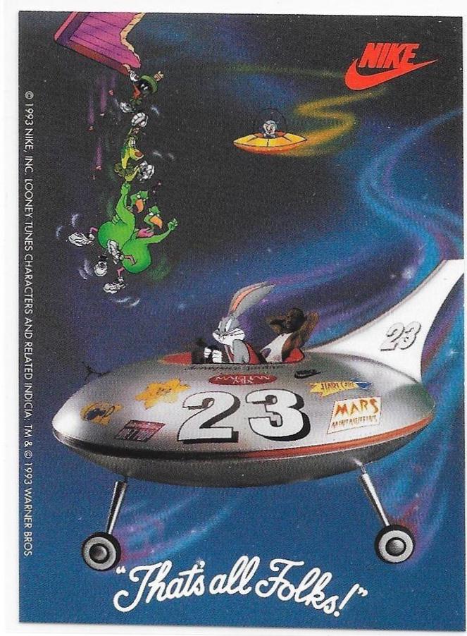 Michael Jordan / Marvin Martian /  Bugs Bunny / Mars