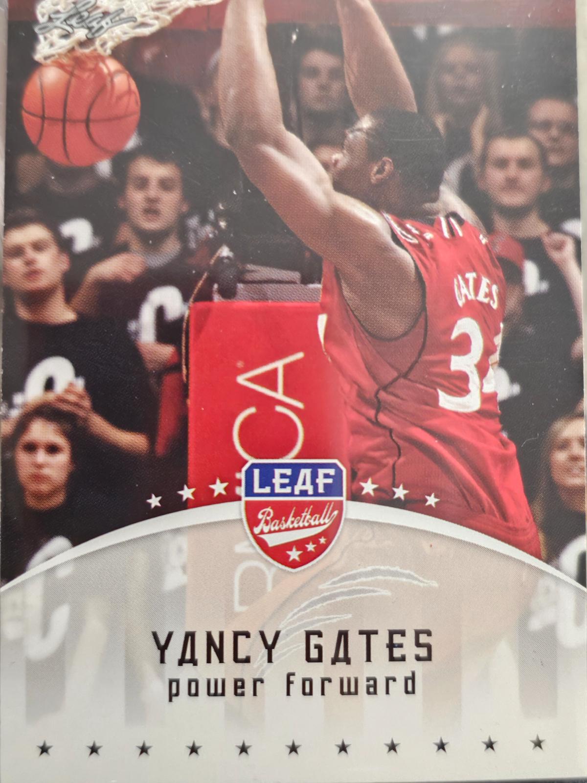 Yancy Gates #YG1