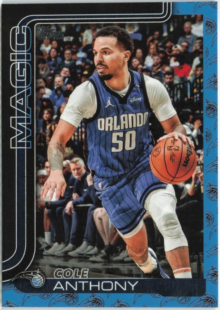 Cole Anthony [Team Color Border] #91
