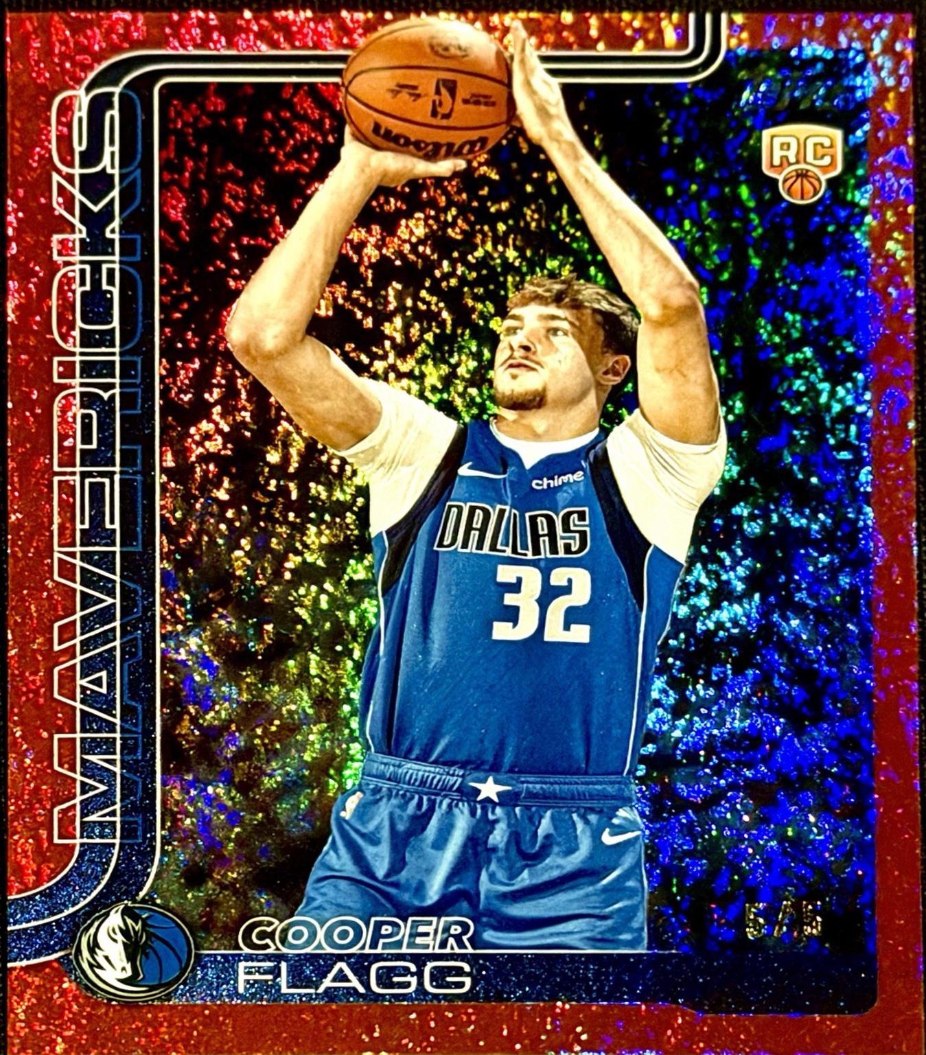 Cooper Flagg [Red Rainbow] #201