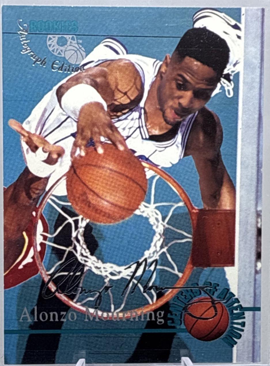 Alonzo Mourning [Autograph] #107