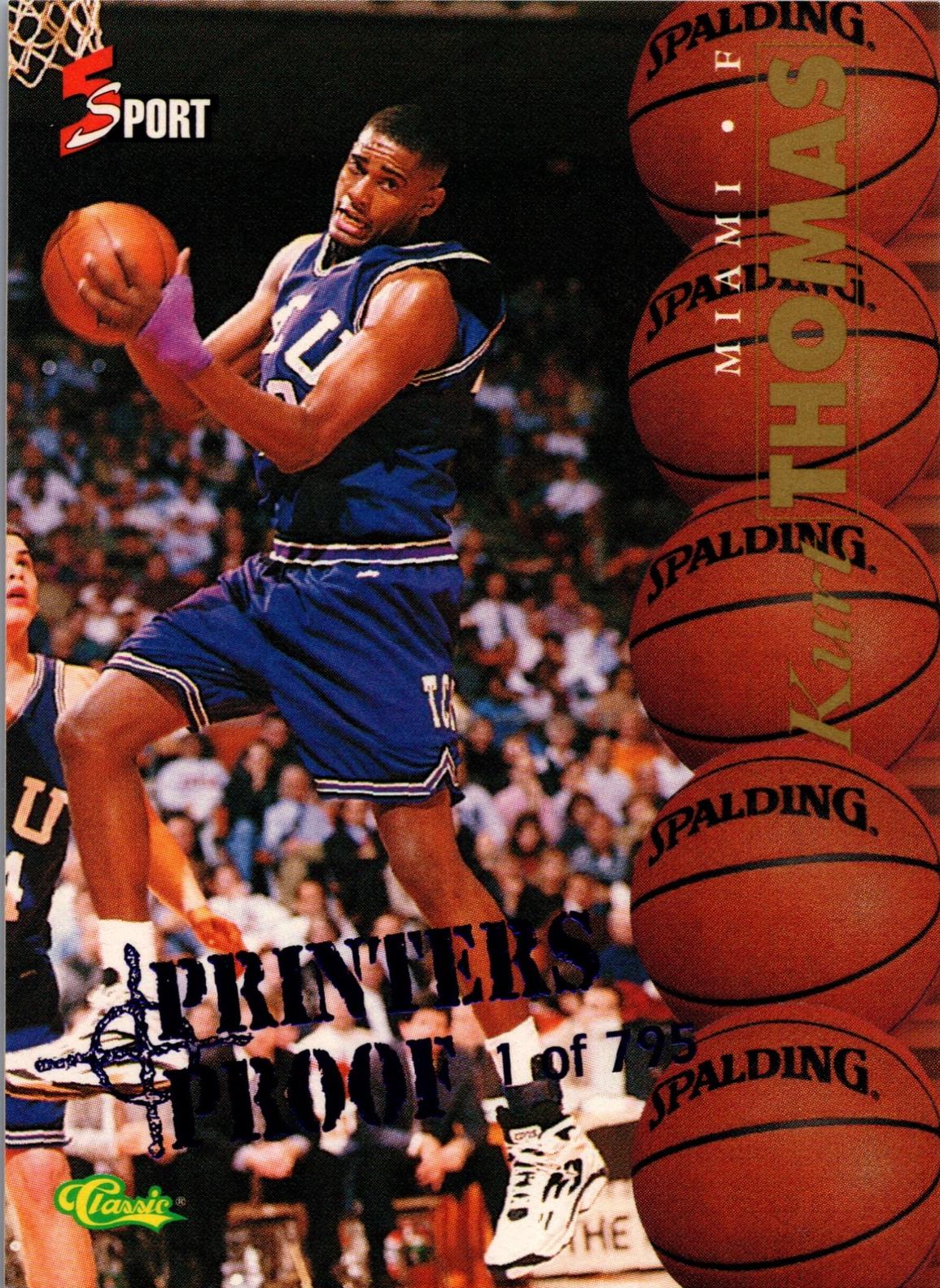 Kurt Thomas [Printer's Proof] #9