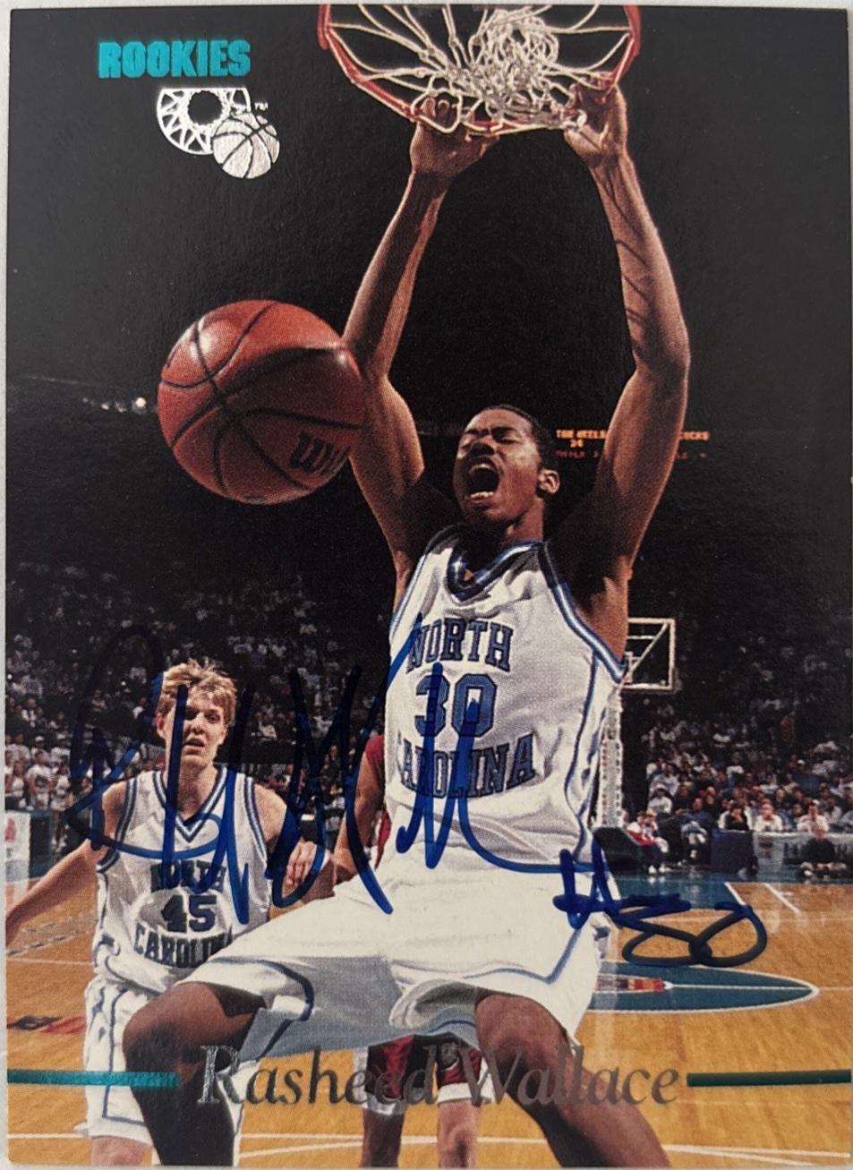 Rasheed Wallace [Autograph] #4