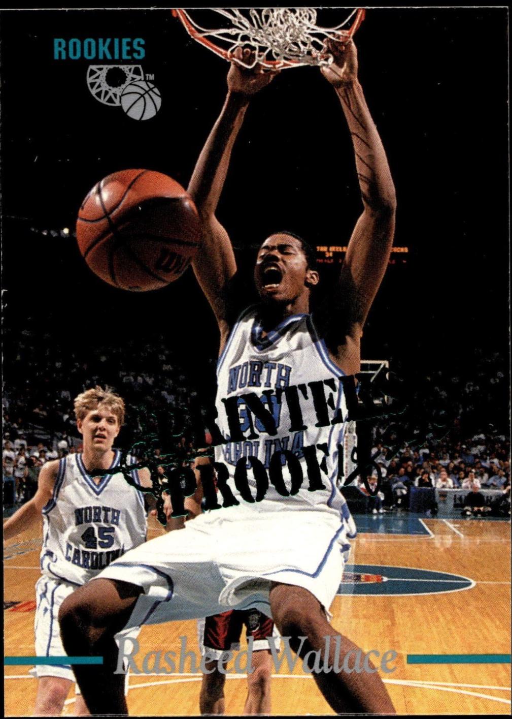 Rasheed Wallace [Printer's Proof] #4