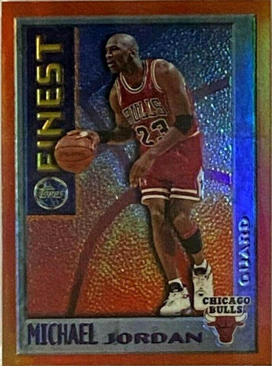 Michael Jordan [Orange Bordered Refractor] #M1