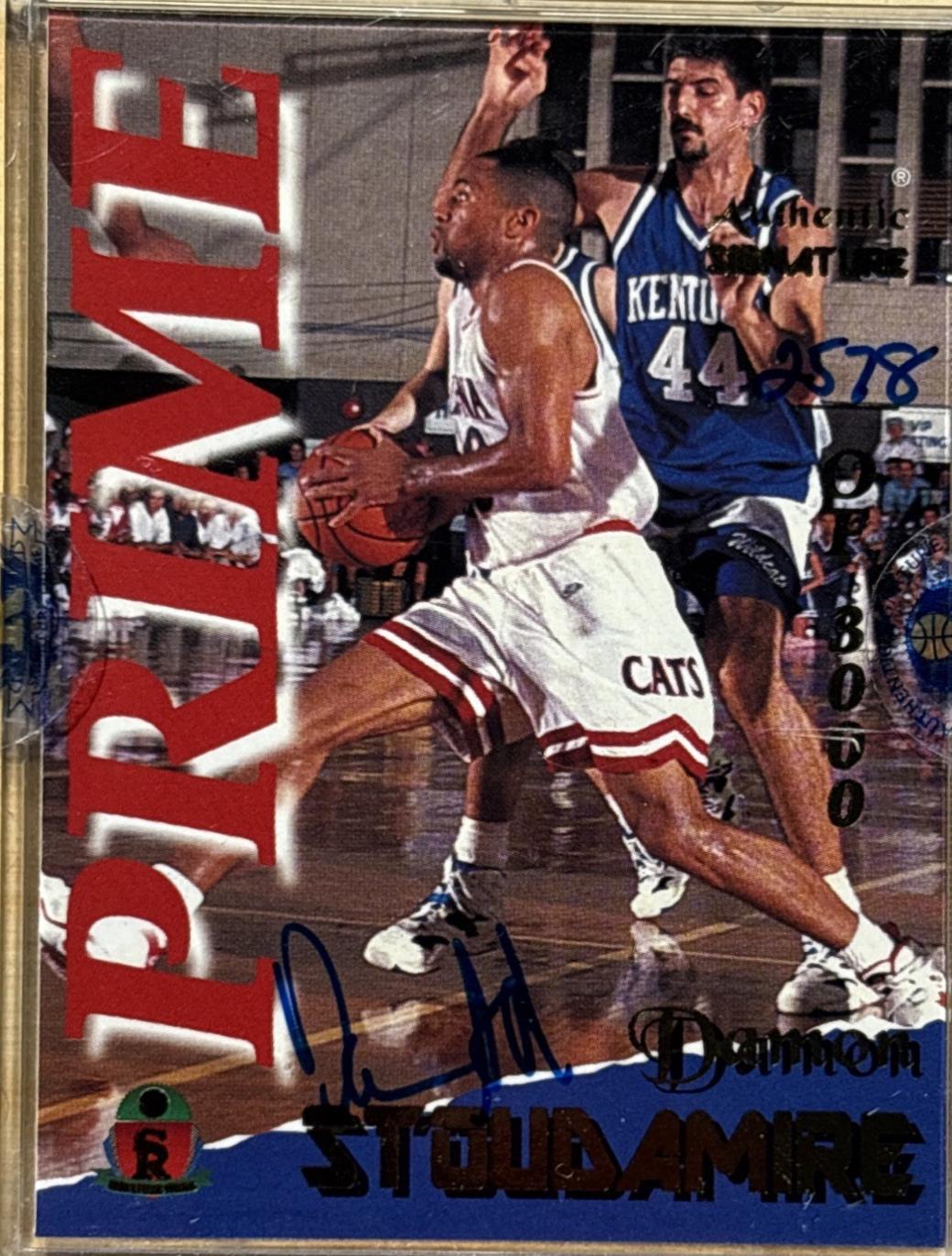 Damon Stoudamire [Signature] #38