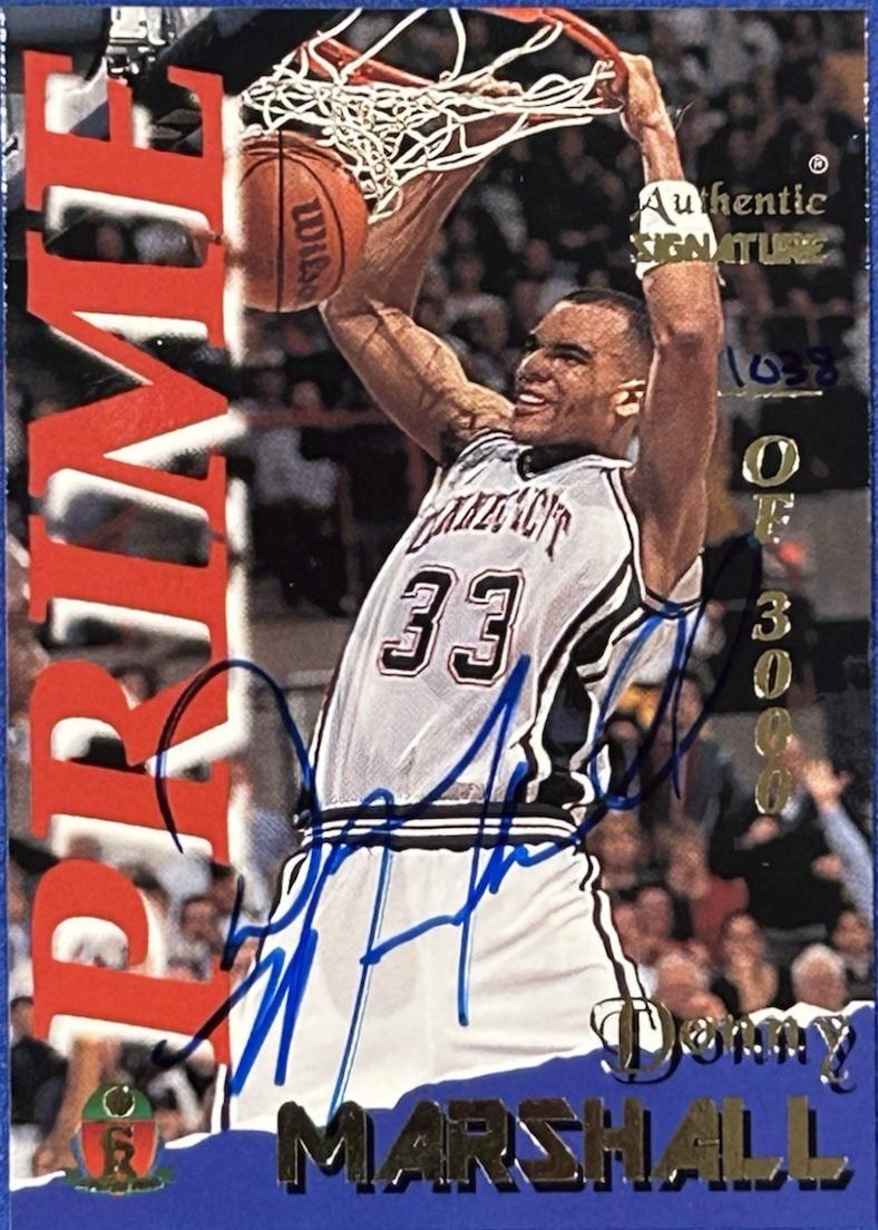 Donny Marshall [Signature] #20
