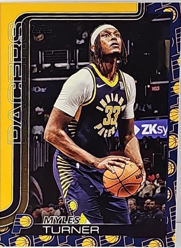 Myles Turner [Team Color Border] #49