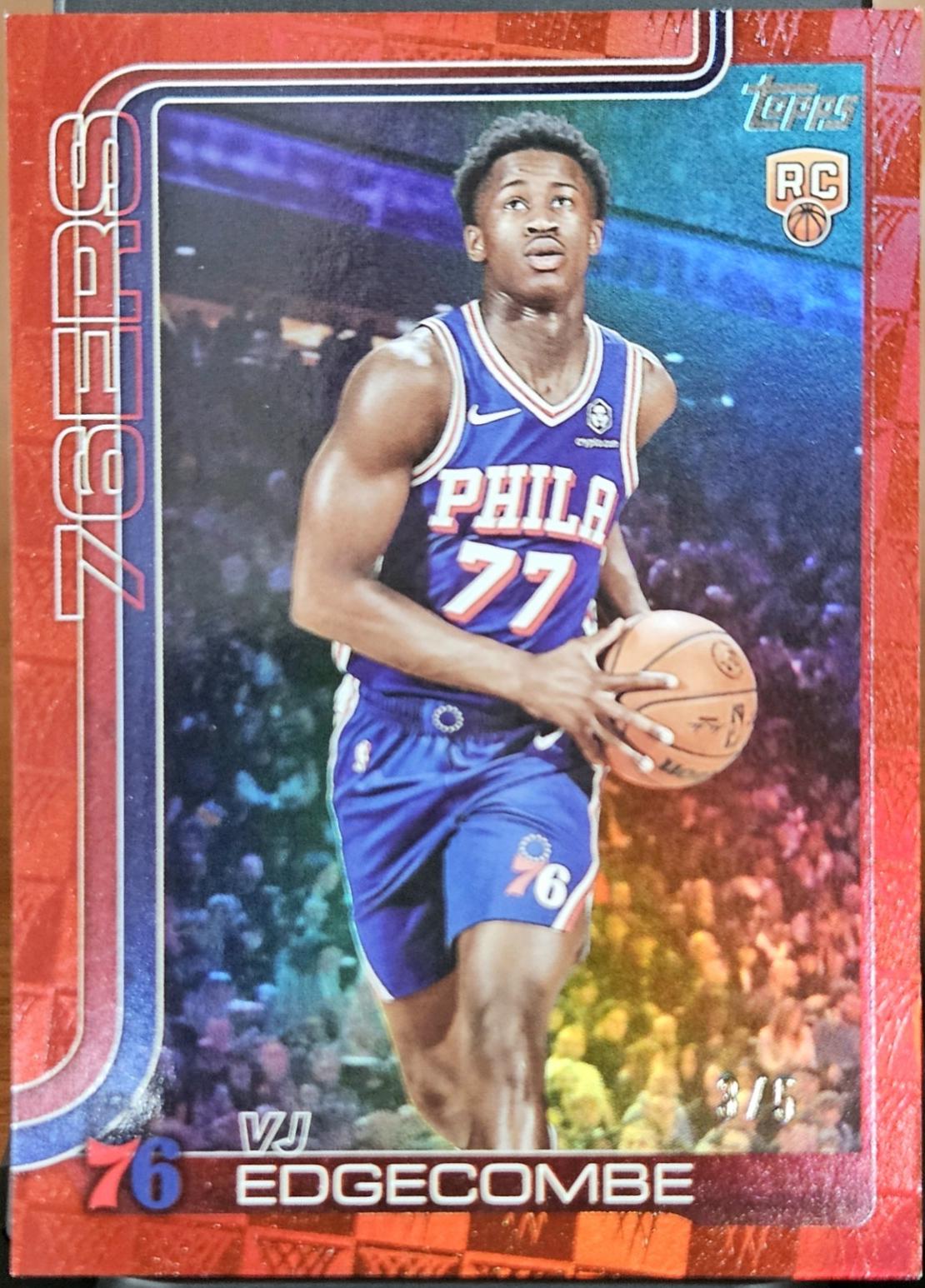 VJ Edgecombe [Holo Red Foil] #203