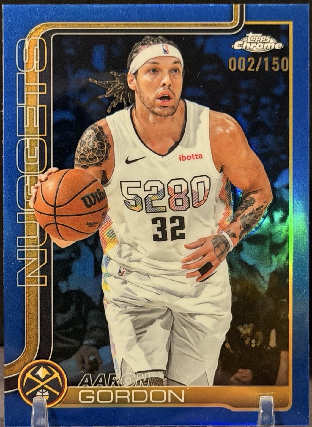 Aaron Gordon [Blue Refractor] #100
