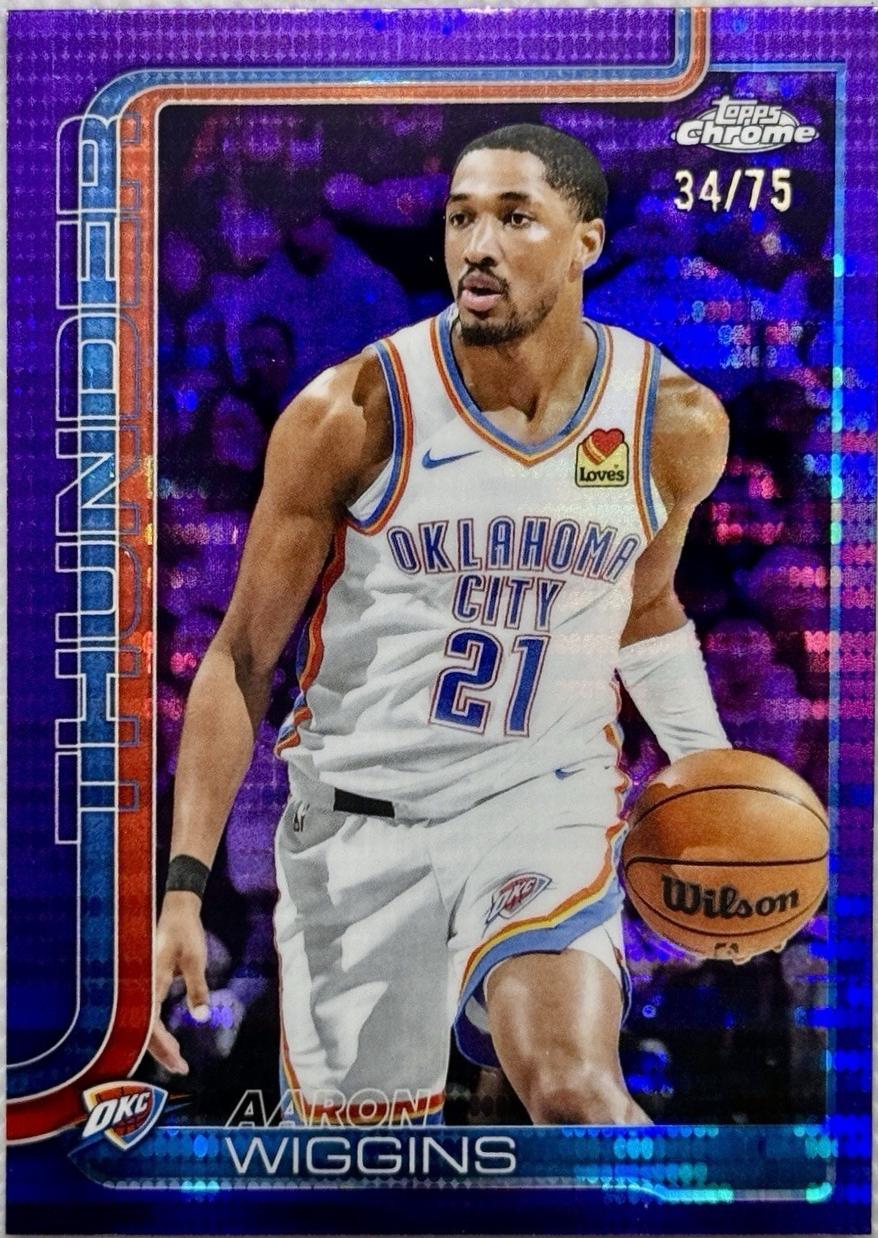 Aaron Wiggins [Pulsar Purple Refractor] #196