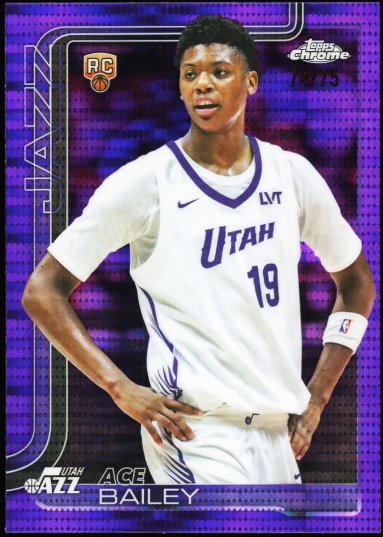 Ace Bailey [Pulsar Purple Refractor] #255